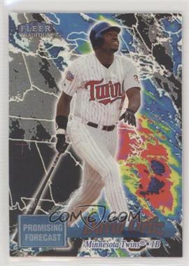 1998 Fleer Tradition - Promising Forecast #15PF - David Ortiz