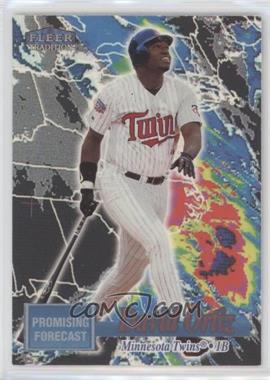 1998 Fleer Tradition - Promising Forecast #15PF - David Ortiz