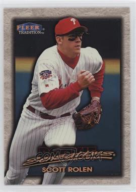 1998 Fleer Tradition - Rookie Sensations #17RS - Scott Rolen