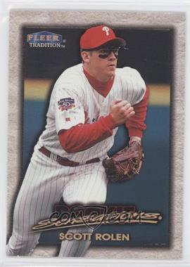 1998 Fleer Tradition - Rookie Sensations #17RS - Scott Rolen