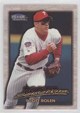 1998 Fleer Tradition - Rookie Sensations #17RS - Scott Rolen