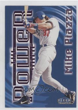 1998 Fleer Tradition - The Power Game #16PG - Mike Piazza