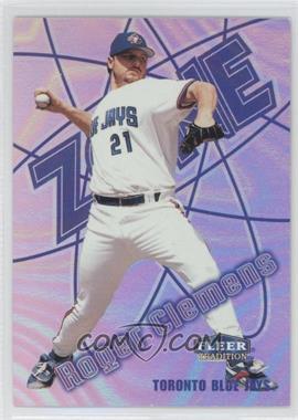 1998 Fleer Tradition - Zone #3Z - Roger Clemens