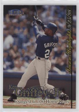 1998 Fleer Tradition Update - Factory Set [Base] #U7 - Ken Griffey Jr.