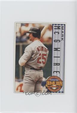 1998 Hamburger Helper Home Run Heroes - [Base] #1 - Mark McGwire