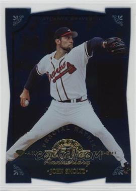 1998 Leaf - [Base] - Fractal Matrix Die-Cut Diamond-Axis Executive Proof #105 - John Smoltz /50