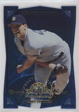 1998 Leaf - [Base] - Fractal Matrix Die-Cut Diamond-Axis Executive Proof #132 - Andy Pettitte /50