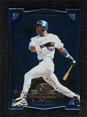 1998 Leaf - [Base] - Fractal Matrix Die-Cut Diamond-Axis #144 - Sammy Sosa /50