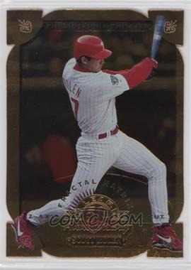 1998 Leaf - [Base] - Fractal Matrix Die-Cut #134 - Scott Rolen (Gold Z-Axis) /100