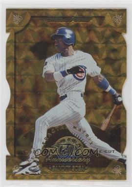 1998 Leaf - [Base] - Fractal Matrix Die-Cut #144 - Sammy Sosa (Gold Y-Axis) /200