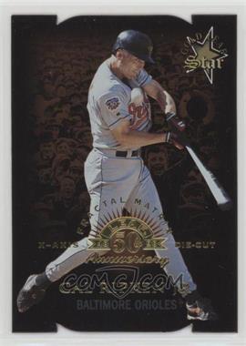 1998 Leaf - [Base] - Fractal Matrix Die-Cut #177 - Cal Ripken Jr. (Bronze X-Axis) /400