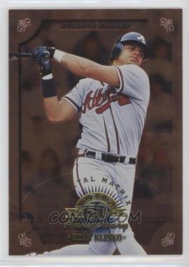 1998 Leaf - [Base] - Fractal Matrix #15 - Ryan Klesko (Bronze) /1600