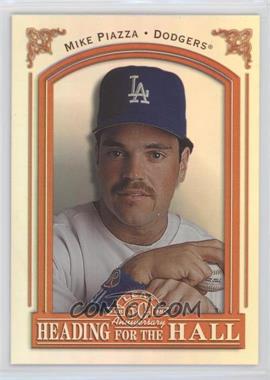 1998 Leaf - Heading for the Hall - Samples #16 - Mike Piazza