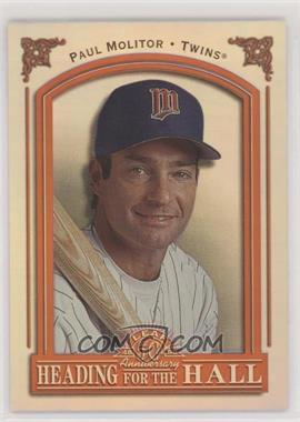 1998 Leaf - Heading for the Hall #14 - Paul Molitor /3500 [EX to NM]