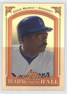 1998 Leaf - Heading for the Hall #15 - Eddie Murray /3500