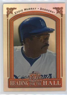 1998 Leaf - Heading for the Hall #15 - Eddie Murray /3500