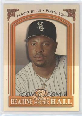 1998 Leaf - Heading for the Hall #3 - Albert Belle /3500 [EX to NM]
