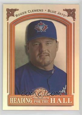 1998 Leaf - Heading for the Hall #6 - Roger Clemens /3500