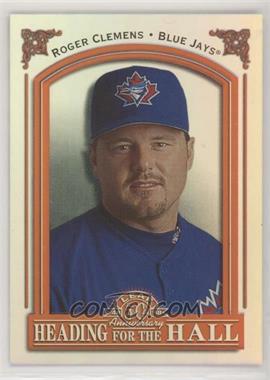 1998 Leaf - Heading for the Hall #6 - Roger Clemens /3500