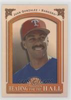 Juan Gonzalez #/3,500