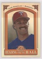 Juan Gonzalez [EX to NM] #/3,500