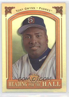 1998 Leaf - Heading for the Hall #9 - Tony Gwynn /3500