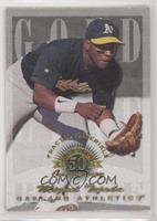 Gold Leaf Rookie - Miguel Tejada (Nylon) #/450