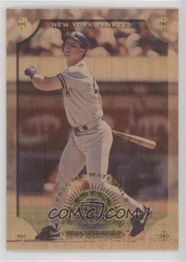 1998 Leaf Fractal Foundation - [Base] - Fractal Materials #2 - Tino Martinez (Wood) /150