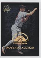 Gold Leaf Star - Roberto Alomar #/3,999