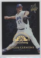 Gold Leaf Star - Roger Clemens #/3,999