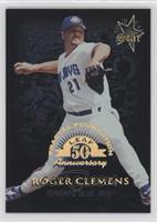 Gold Leaf Star - Roger Clemens #/3,999