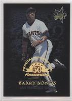 Gold Leaf Star - Barry Bonds #/3,999