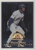 Gold Leaf Rookie - David Ortiz #/3,999