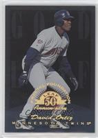 Gold Leaf Rookie - David Ortiz #/3,999