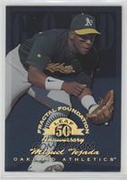 Gold Leaf Rookie - Miguel Tejada #/3,999