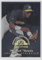 Gold Leaf Rookie - Miguel Tejada #/3,999