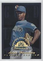 Gold Leaf Rookie - Livan Hernandez #/3,999