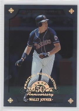 1998 Leaf Fractal Foundation - [Base] #72 - Wally Joyner /3999