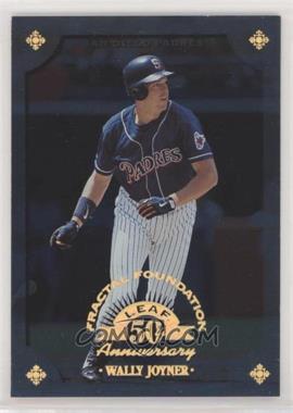 1998 Leaf Fractal Foundation - [Base] #72 - Wally Joyner /3999