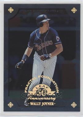 1998 Leaf Fractal Foundation - [Base] #72 - Wally Joyner /3999