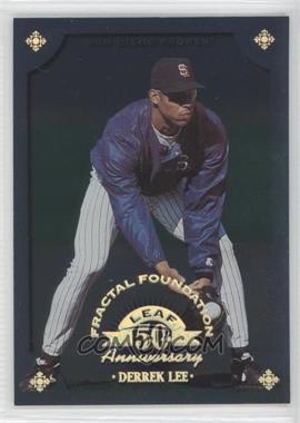 1998 Leaf Fractal Foundation - [Base] #99 - Derrek Lee /3999