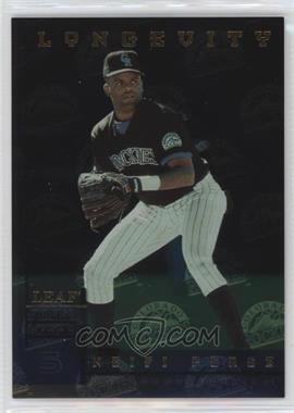 1998 Leaf Rookies & Stars - [Base] - Longevity #106 - Neifi Perez /50