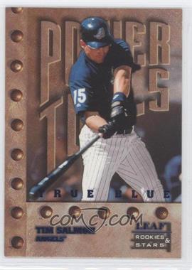 1998 Leaf Rookies & Stars - [Base] - True Blue #132 - Power Tools - Tim Salmon /500