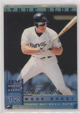 1998 Leaf Rookies & Stars - [Base] - True Blue #14 - Wade Boggs /500