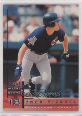 1998 Leaf Rookies & Stars - [Base] - True Blue #85 - Omar Vizquel /500