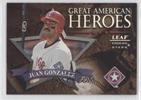 Juan Gonzalez #/2,500