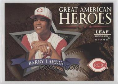 1998 Leaf Rookies & Stars - Great American Heroes #19 - Barry Larkin /2500