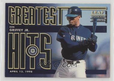 1998 Leaf Rookies & Stars - Greatest Hits - Missing Serial Number #1 - Ken Griffey Jr.