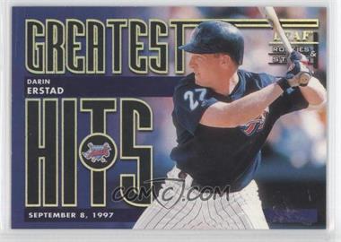 1998 Leaf Rookies & Stars - Greatest Hits #17 - Darin Erstad /2500