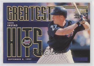 1998 Leaf Rookies & Stars - Greatest Hits #17 - Darin Erstad /2500